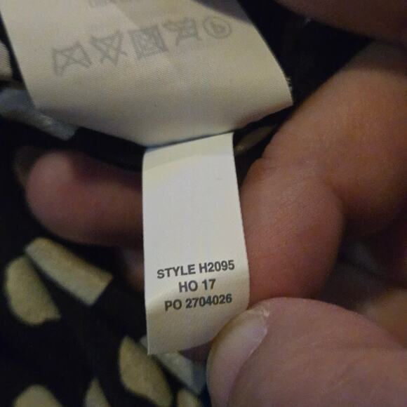 J.Crew Silk Abstract Dot Tie-Back Blouse Women’s 6 - Picture 11 of 11